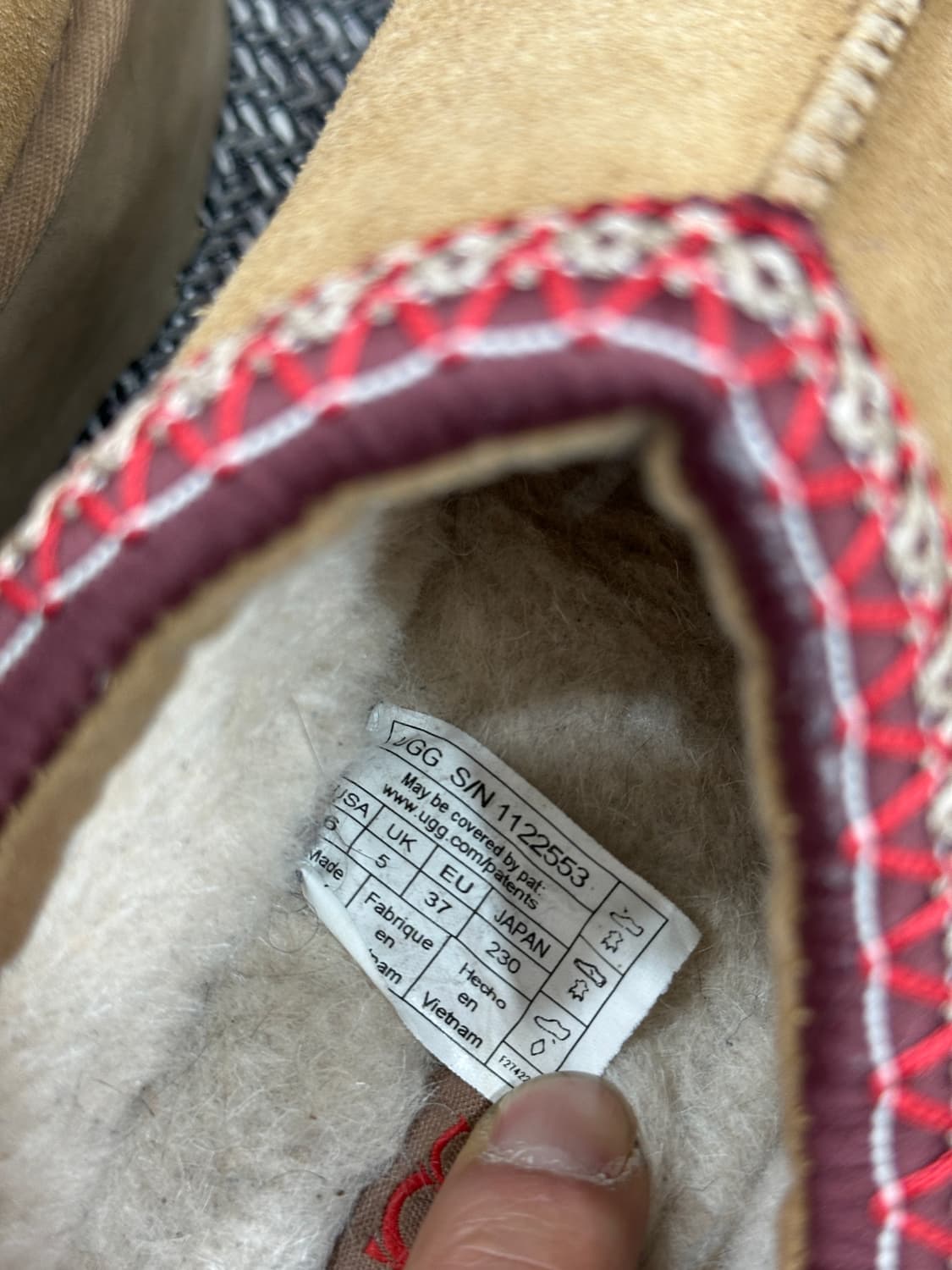 UGG 타스만 체스넛 플랫폼 슬리퍼 상품이미지7