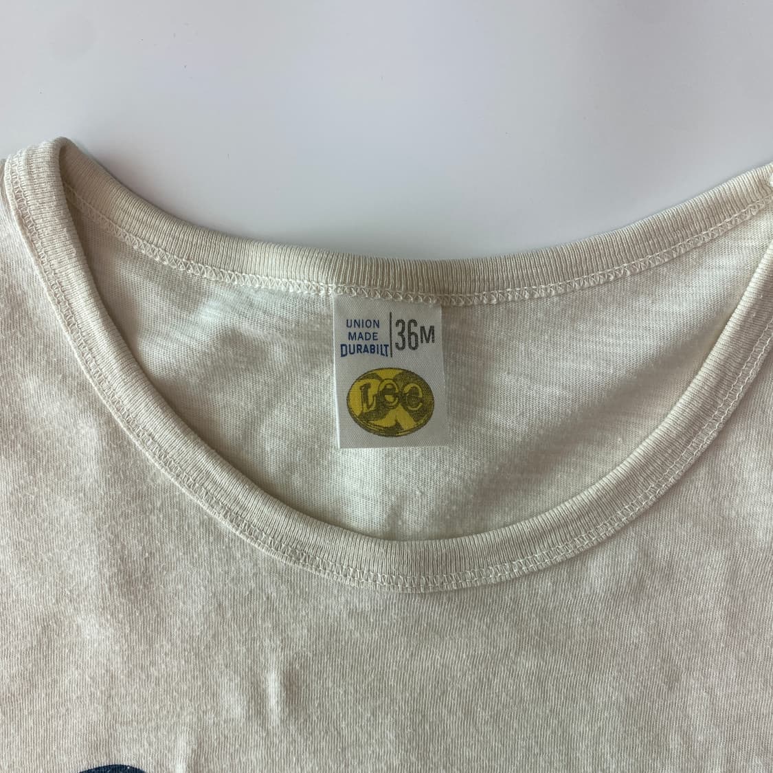 Lee(리) 아메리칸 플래그 빅 로고 슬럽 티셔츠 상품이미지2