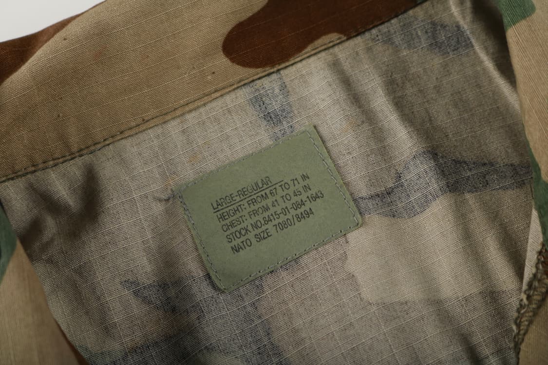 [L/R] 미군 카모 정글퍼티그 자켓 상품이미지4