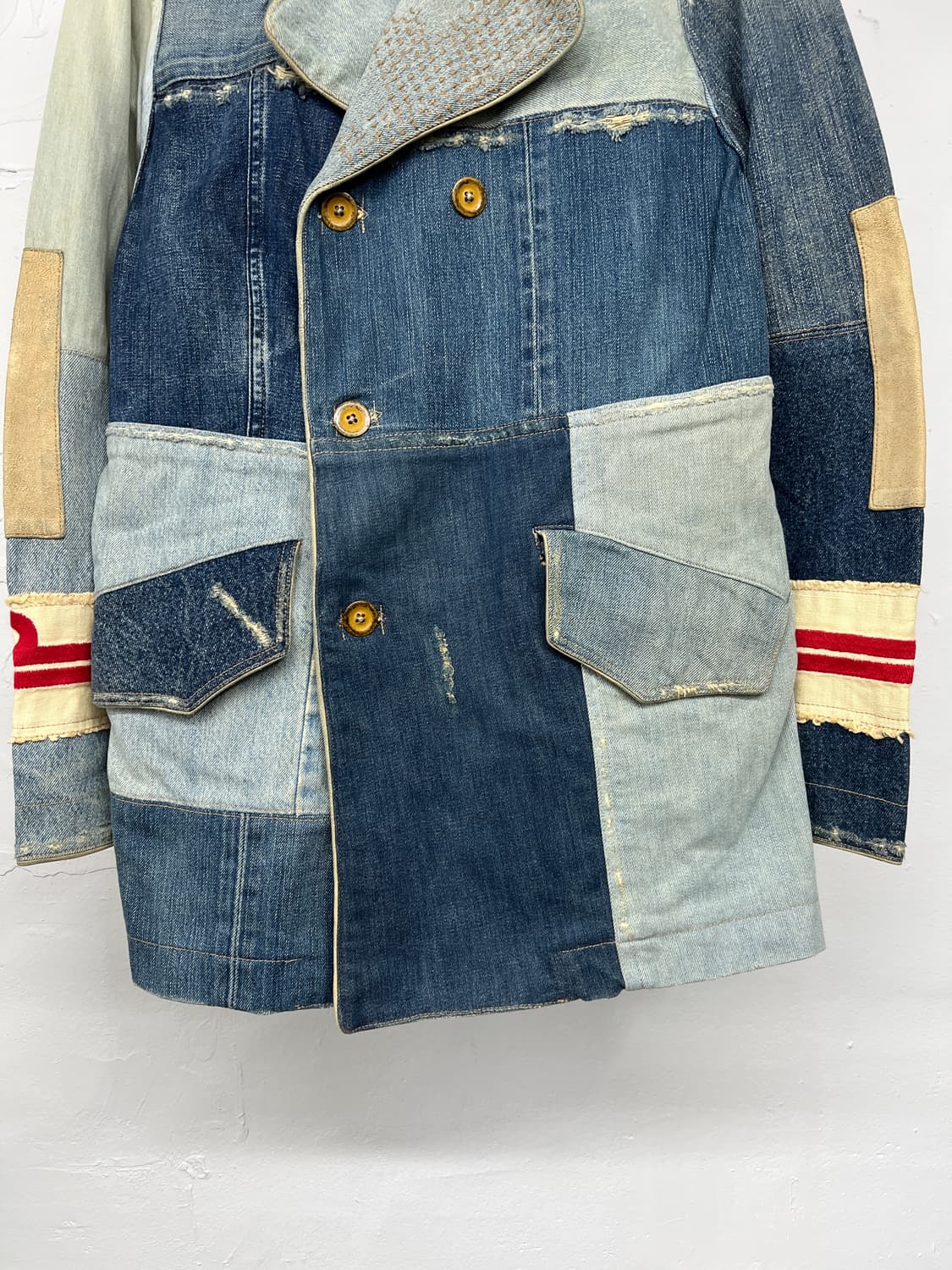 PROJECT FOCE 패치워크 데님 자켓 상품이미지4