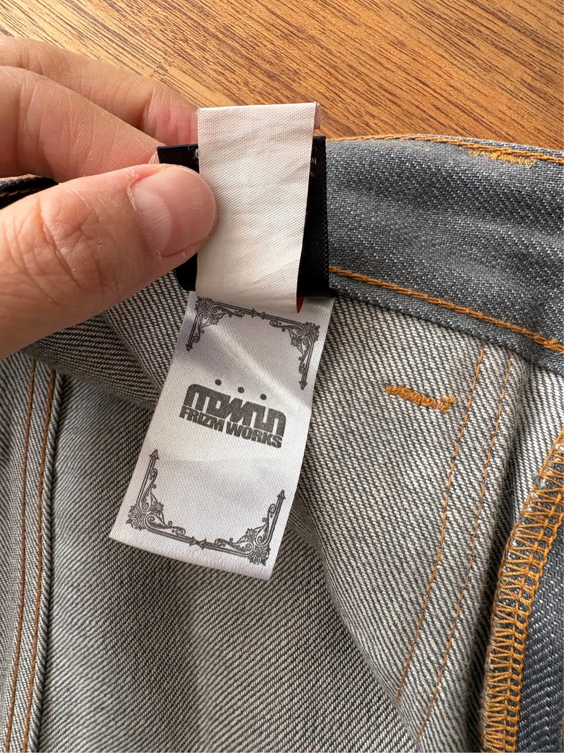 일본 쿠로키 데님 프리즘웍스 셀비지 상품이미지9