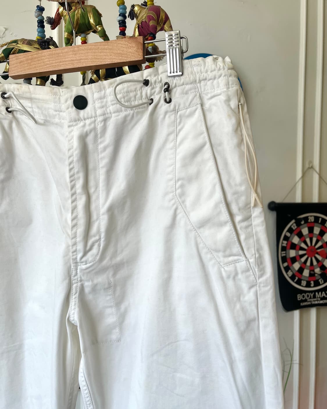 Maharishi Archive White Cotton Pants 상품이미지5