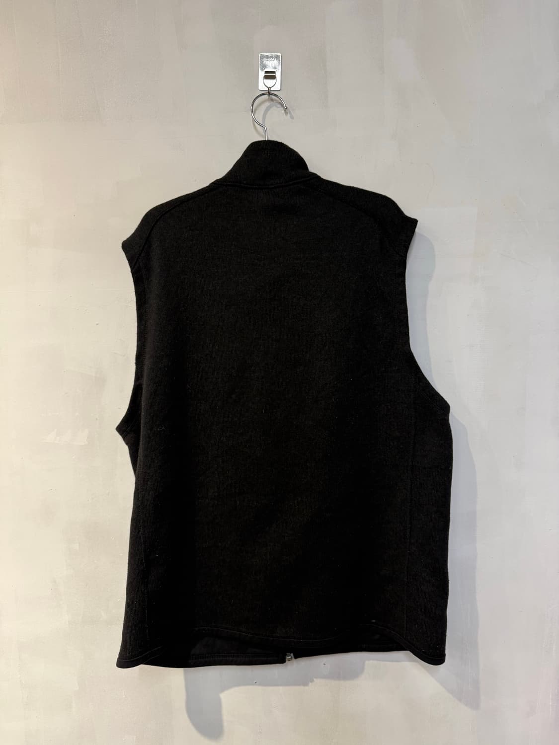 파타고니아 블랙 플리스 조끼 상품이미지4