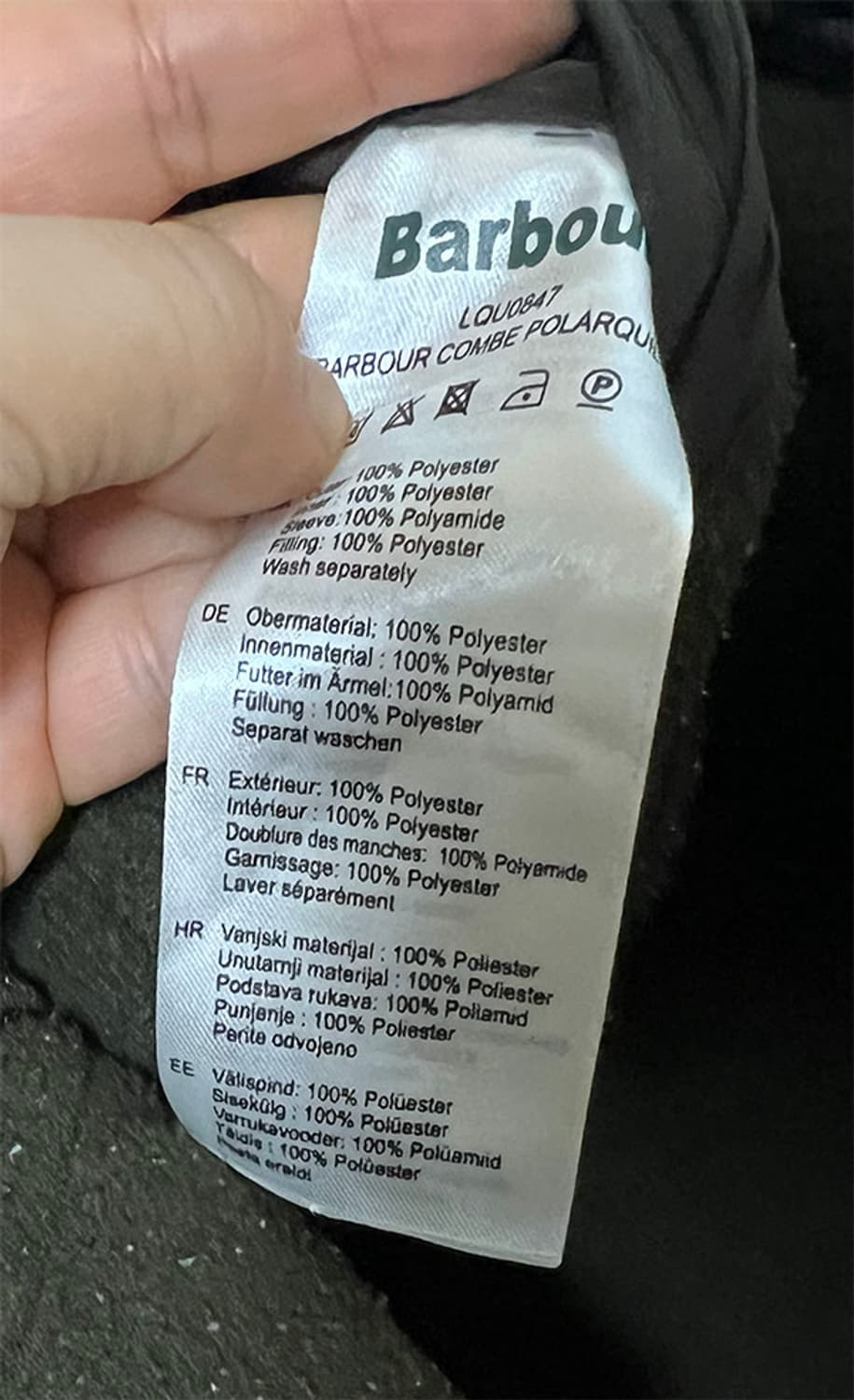 barbour 바버 여자 퀼팅자켓 추동 M 95 66 상품이미지6