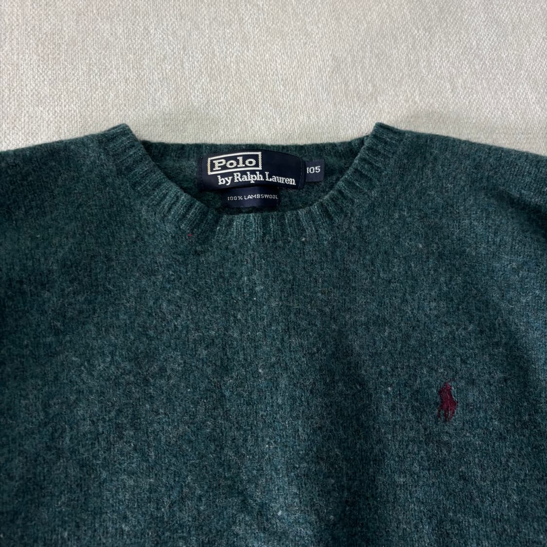 100 폴로랄프로렌 00s 램스울 니트 상품이미지2