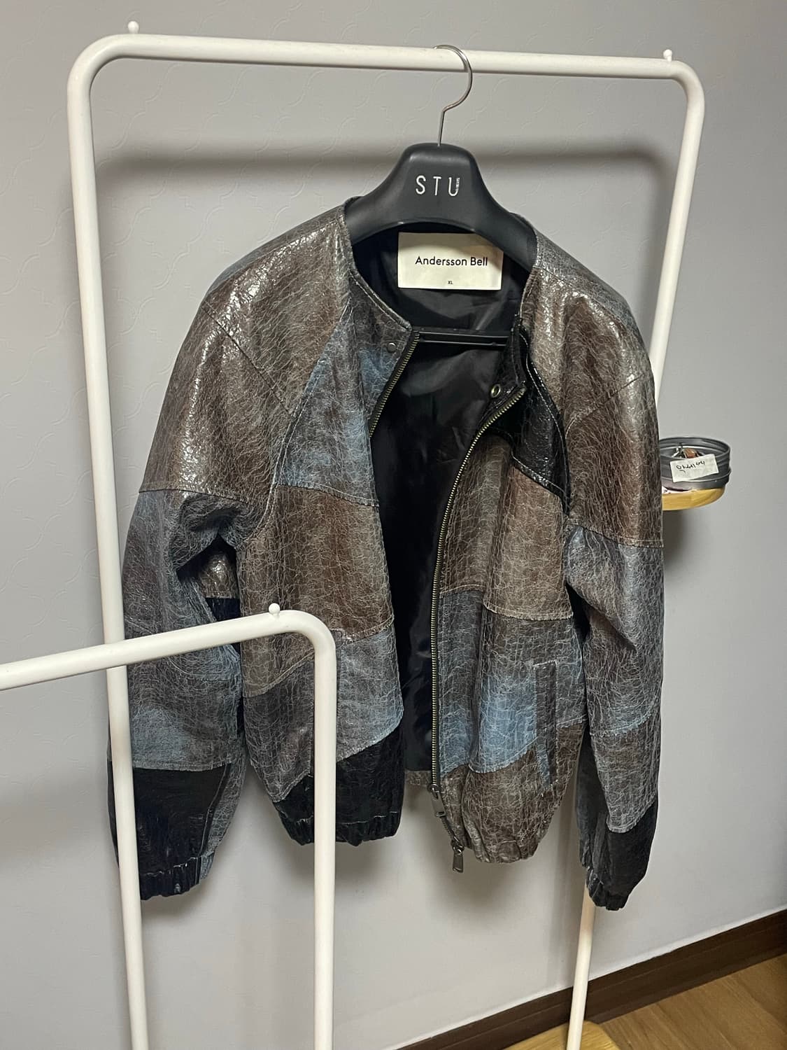 앤더슨벨 패치워크 포 레더 봄버 XL 상품이미지1