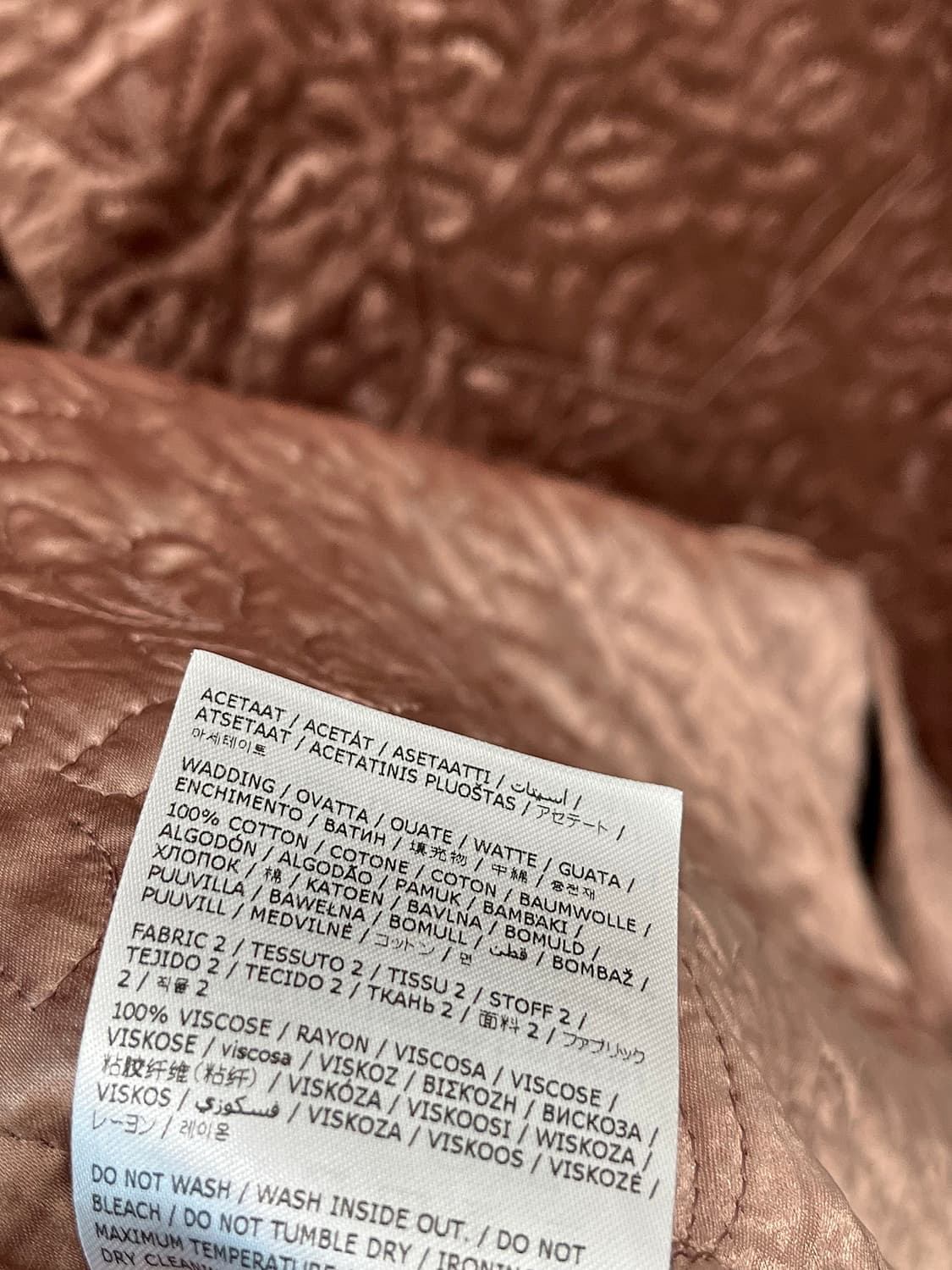 105) 마르지엘라 신형 새틴 오버 퀼팅자켓  상품이미지7