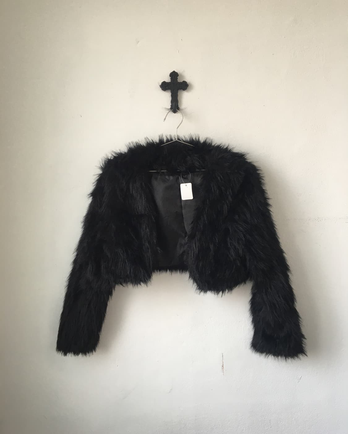 Fluffy open jacket 상품이미지2