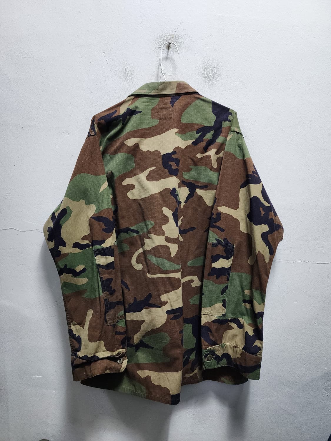 미군 밀리터리 우드랜드 카모 밀리터리 자켓 상품이미지2