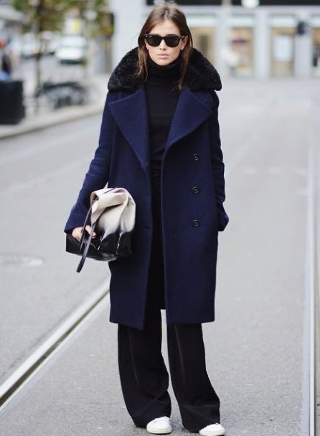 아크네 스튜디오 퍼 칼라 코트 34size 상품이미지1