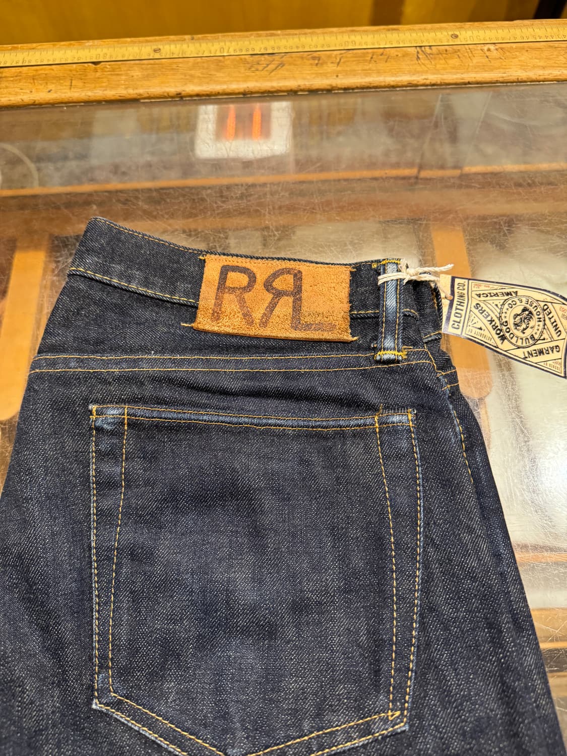 RRL Slim Fit 셀비지 데님 (30) 상품이미지3