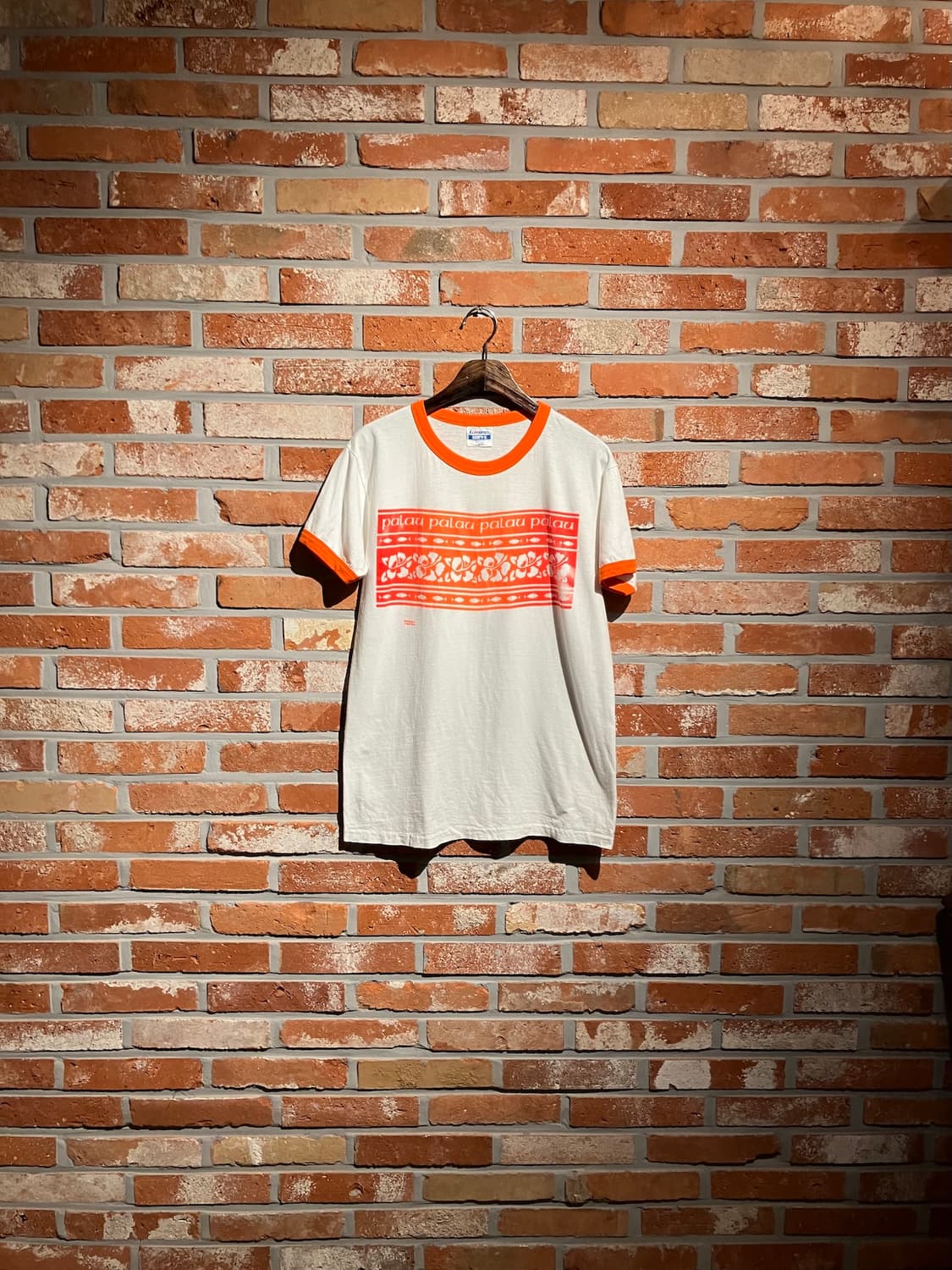 90s USA 빈티지 헤인즈 링거 티셔츠 상품이미지1