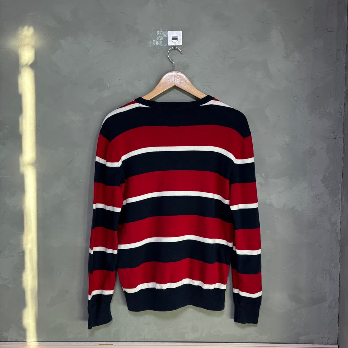폴로 랄프로렌 스트라이프 니트 레드 네이비 상품이미지4
