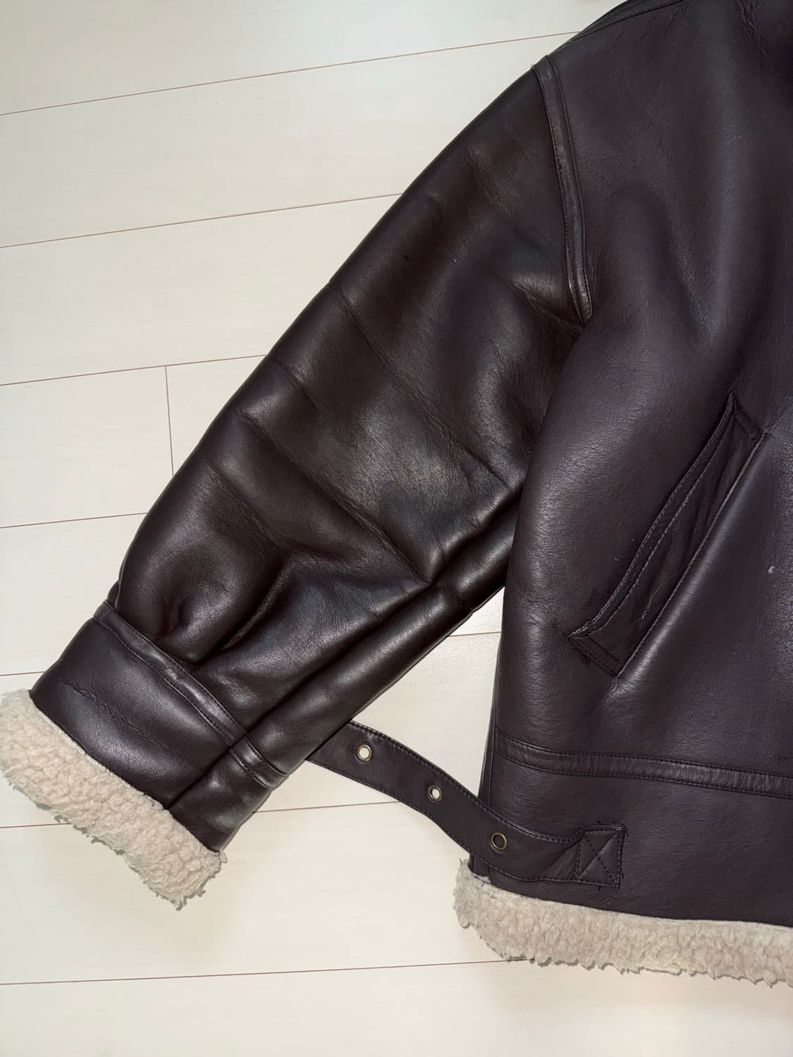 브라운 무스탕 상품이미지7