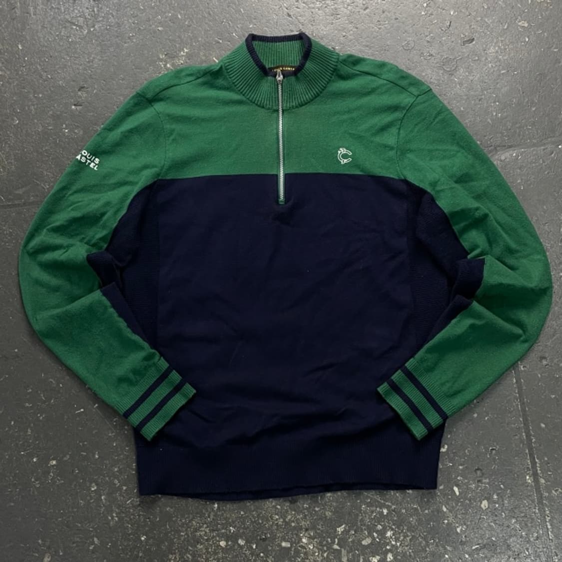 100 루이까스텔 반집업 니트 상품이미지1