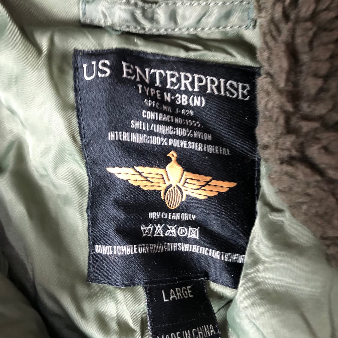 US엔터프라이즈 N-2B 파카  상품이미지6