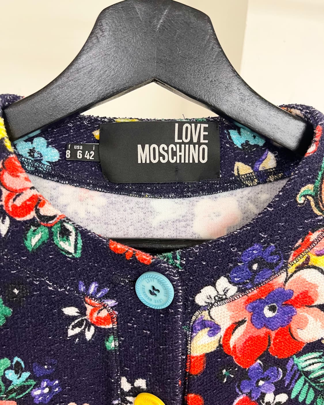 모스키노 멀티컬러 플로럴 패턴 자켓 상품이미지5