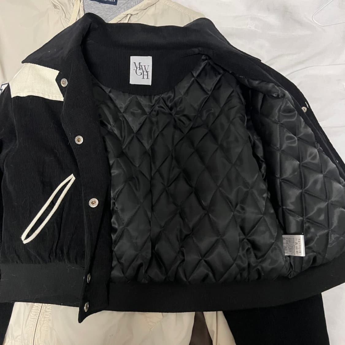 미그웨치 블루종 누빔 자켓 상품이미지2