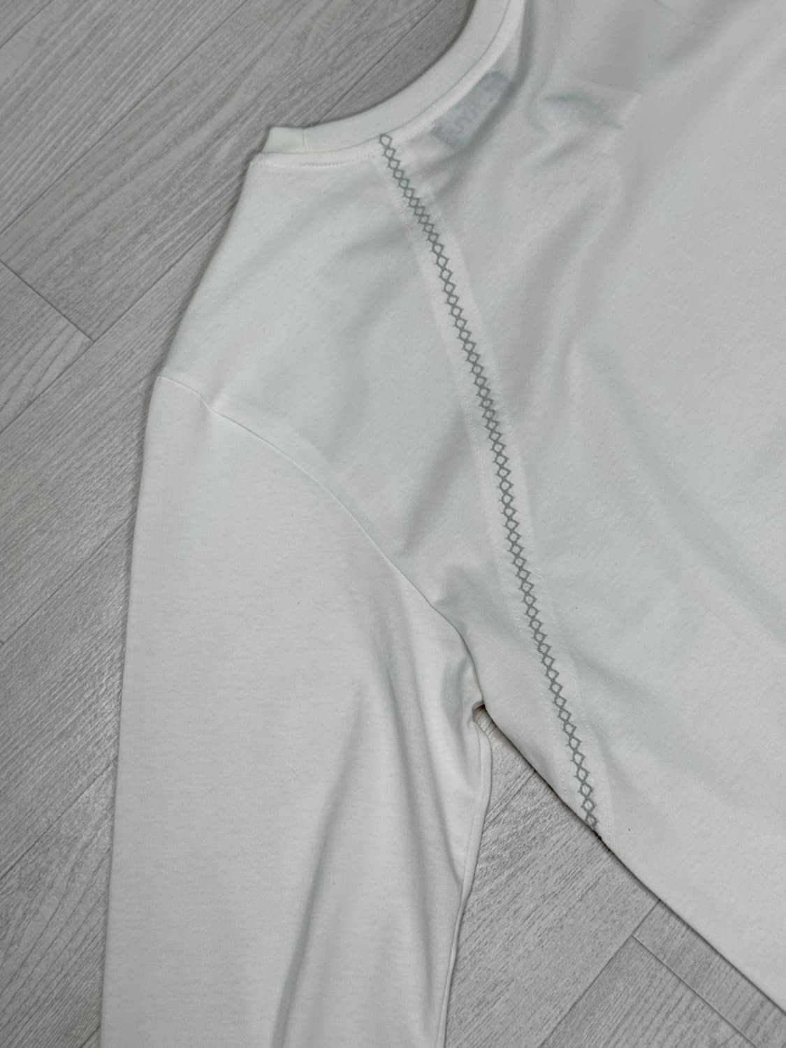 일류 Trace long sleeve (White) 1 상품이미지9