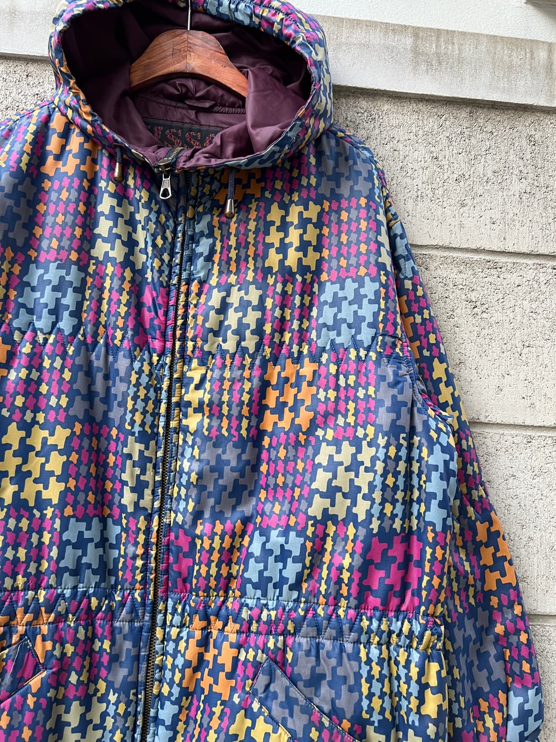 90s MISSONI SPORT CRAZY PATTERN 미쏘니자켓 상품이미지6