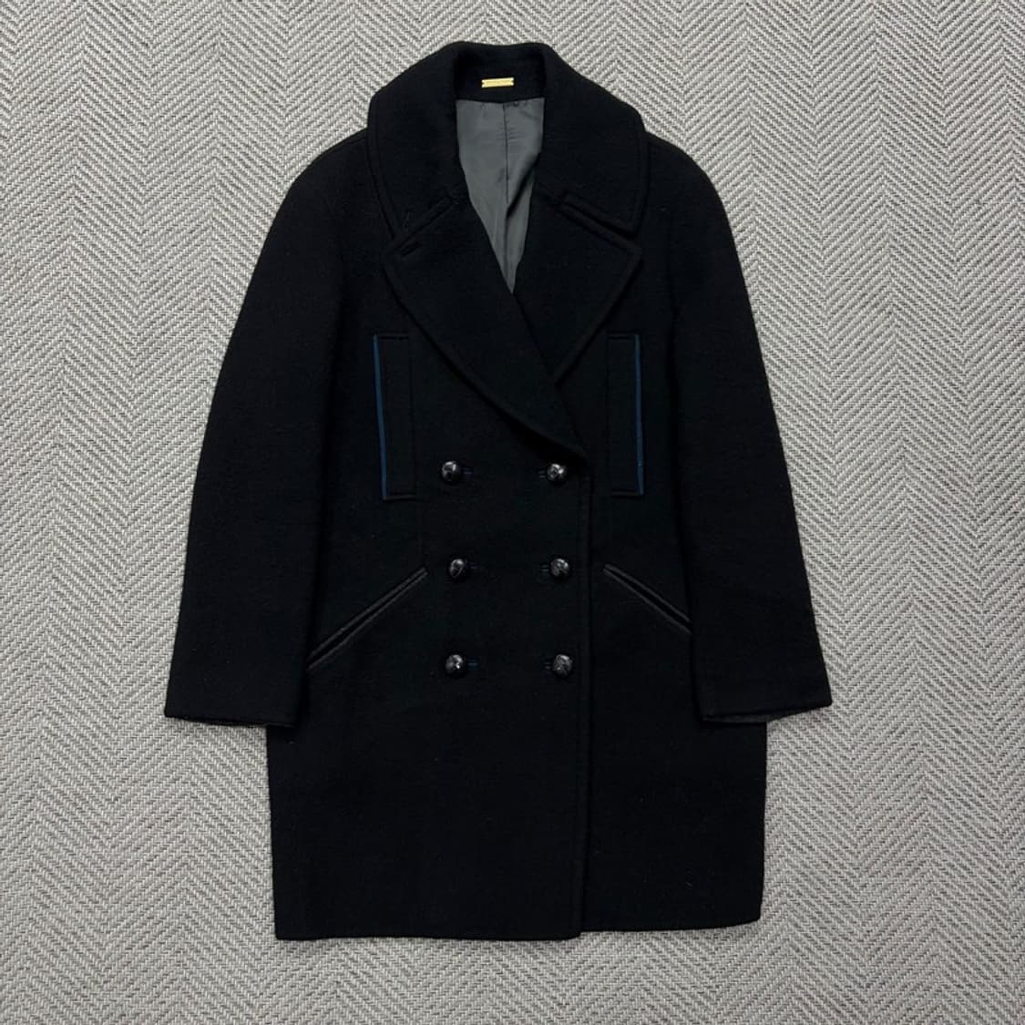 시스템 헨드메이드 울 더블코트 v1907 상품이미지1