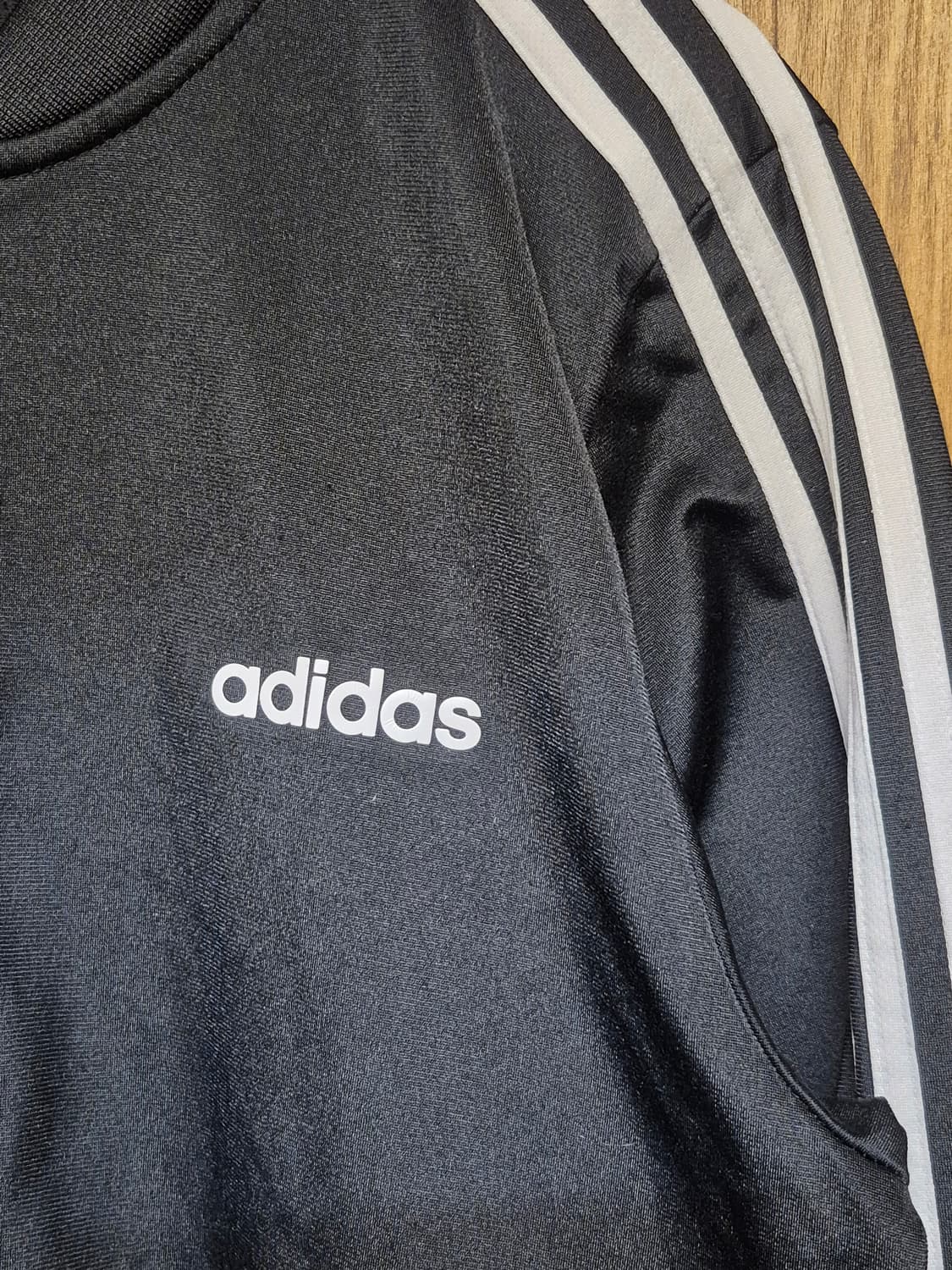 ADIDAS BLACK ZIPUP JERSEY  상품이미지4