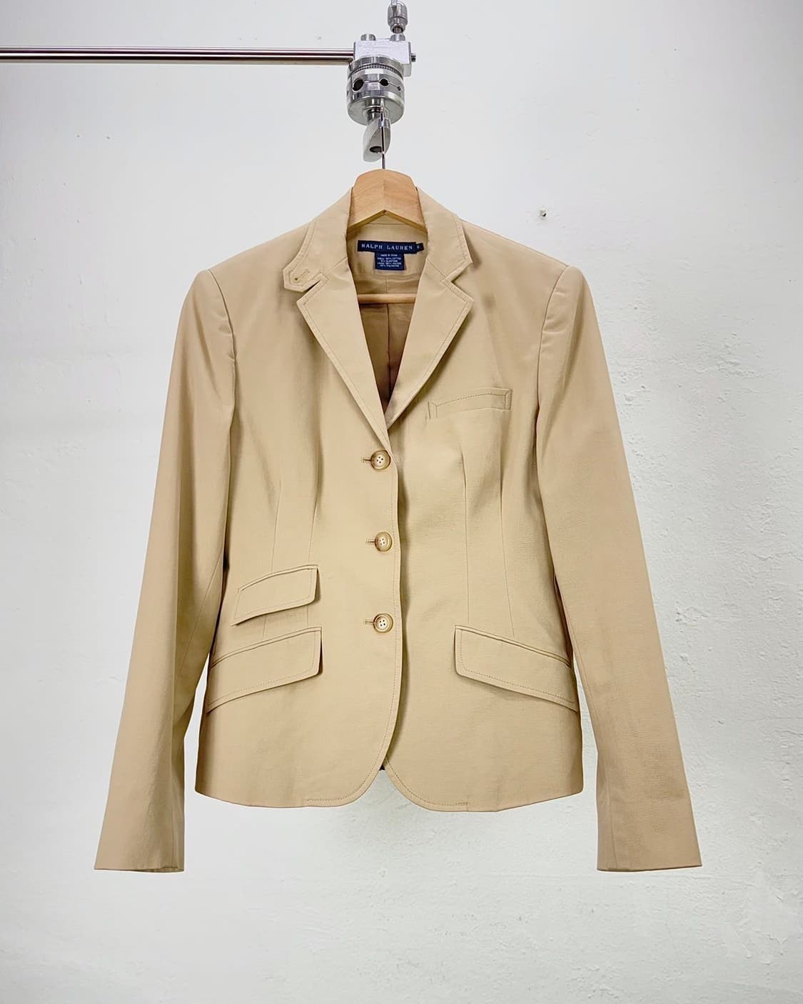 랄프로렌 베이지 먼스 싱글 3b 블레이저 자켓 상품이미지1