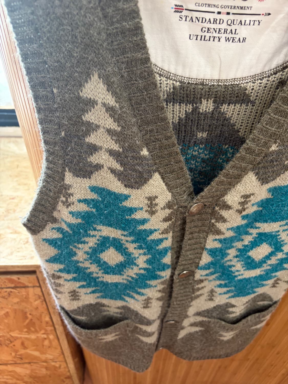 BENO WOOL VEST 상품이미지4