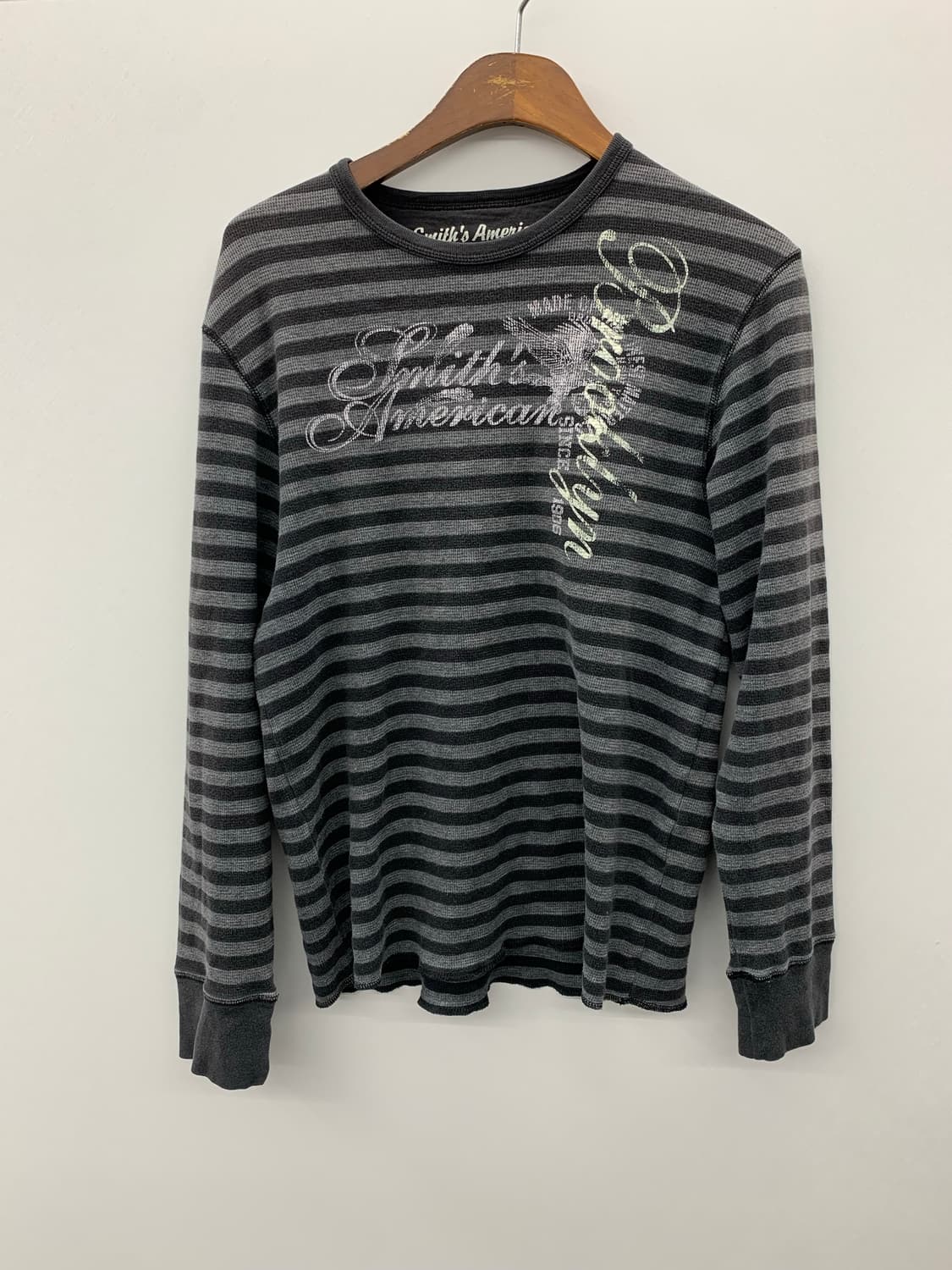 펑크 프린팅 스트라이프 롱슬리브 상품이미지5