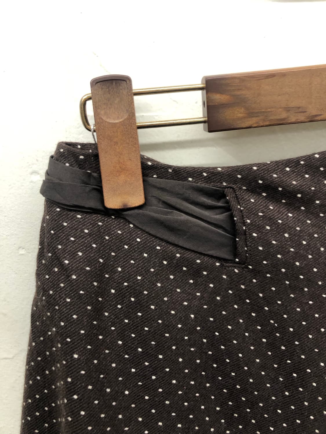 kumikyoku 도트 리본 스커트 상품이미지4