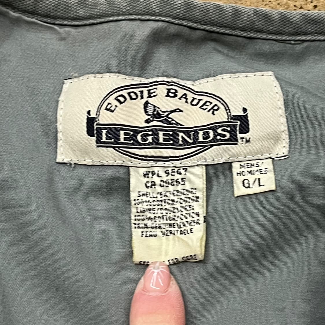 [정품/L] 에디바우어 워크웨어 포켓 조끼 b8 상품이미지4