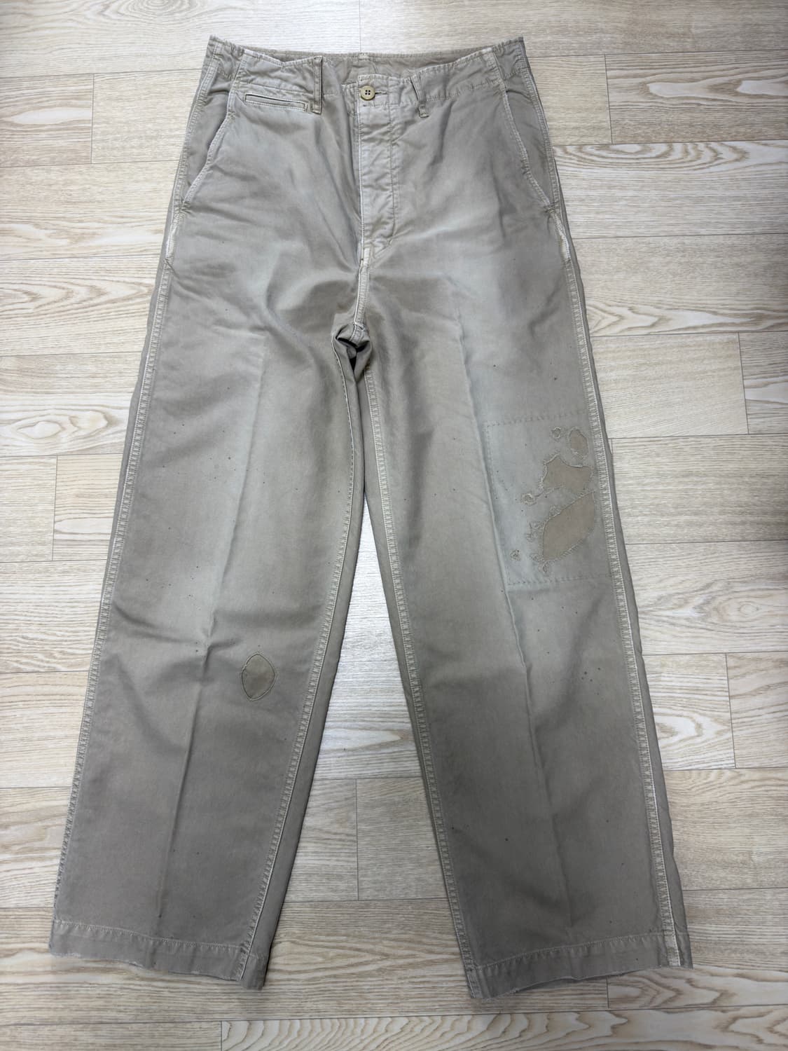 [2] 비즈빔 25ss ex wide chino pants crash 상품이미지1