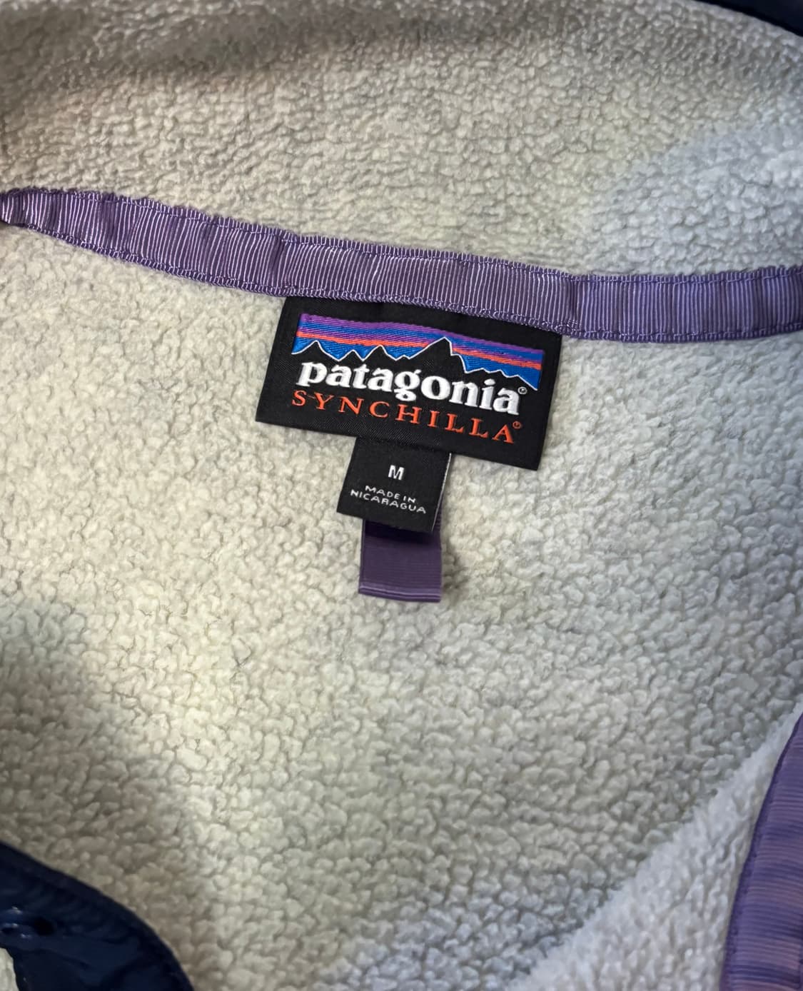 파타고니아 신칠라 스냅티 오트밀  M 상품이미지2