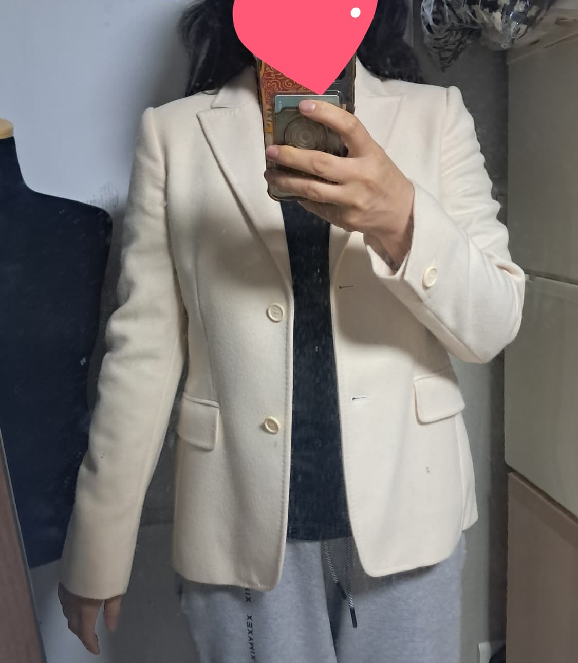 Bally 발리 울 +앙고라 여성 자켓 40(약55추천) 상품이미지10