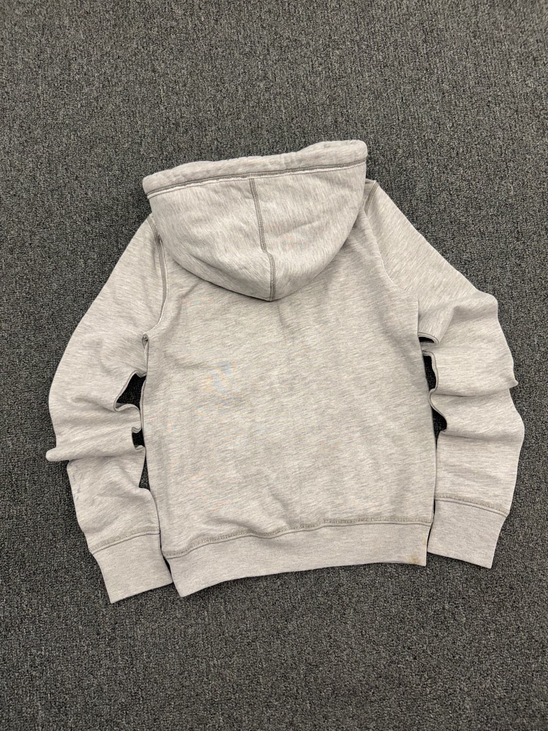 S)아베크롬비 빈티지 프린팅 그레이 여성 후드티 상품이미지5