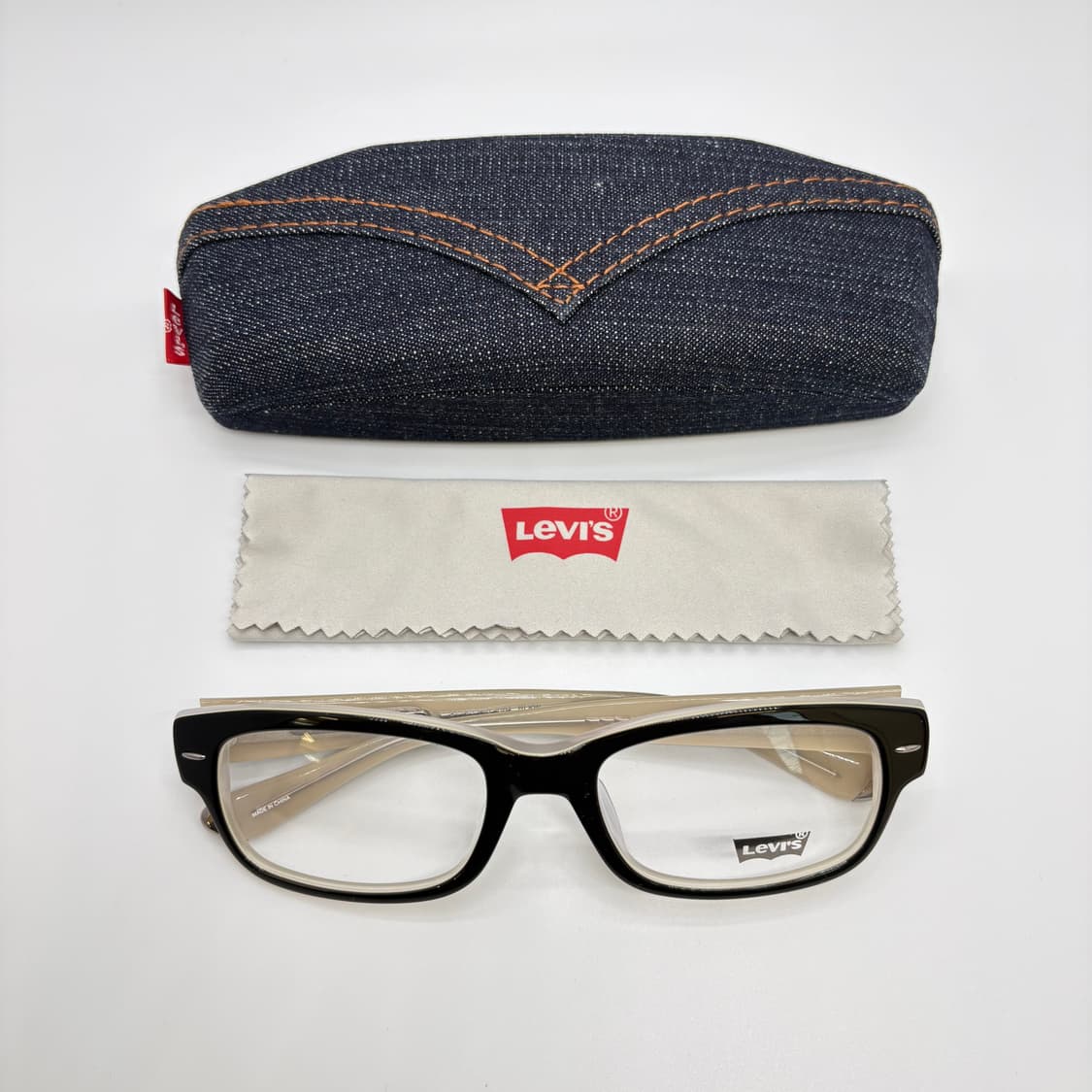 LEVI'S 리바이스 블랙 베이지 뿔테 (정품케이스 증정) 상품이미지6