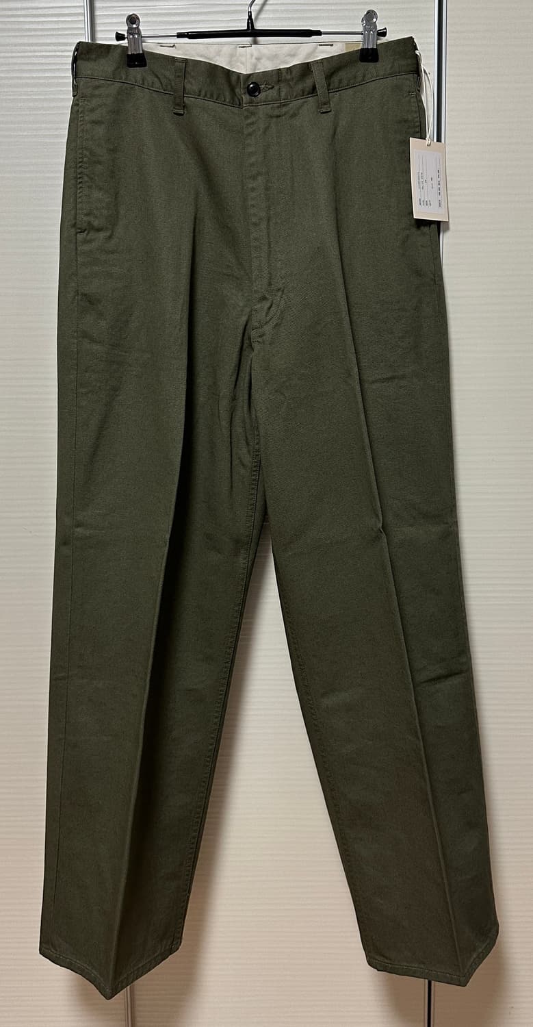 CANTATE 칸타테 칸타타 스렌 다잉 치노 올리브 30사이즈 판매합니다 상품이미지6