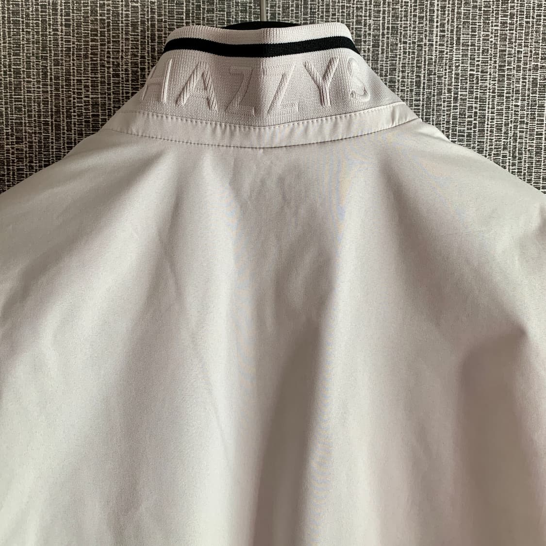 [새상품] 헤지스 HAZZYS 캐주얼 아이보리 바람막이 점퍼 방풍 집업 상품이미지9