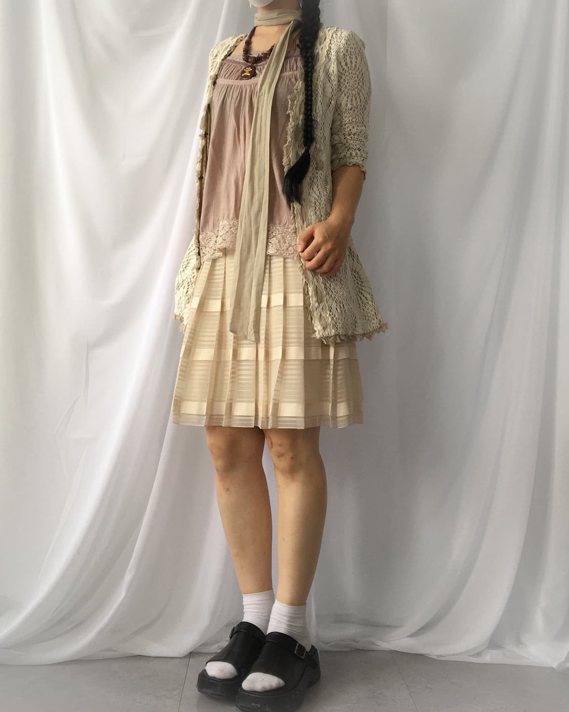 Crochet tied cardigan 상품이미지6