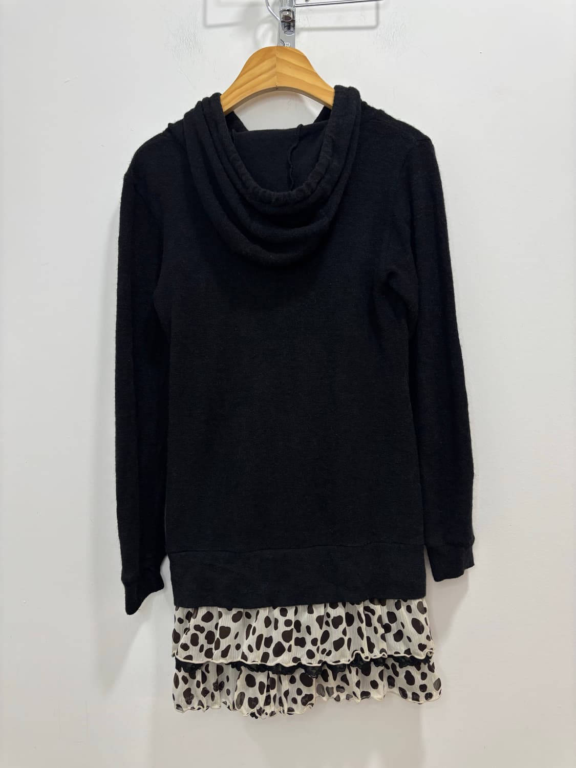 Cecil mcbee 레이어드 로피 갸루 니트 티셔츠 상품이미지9