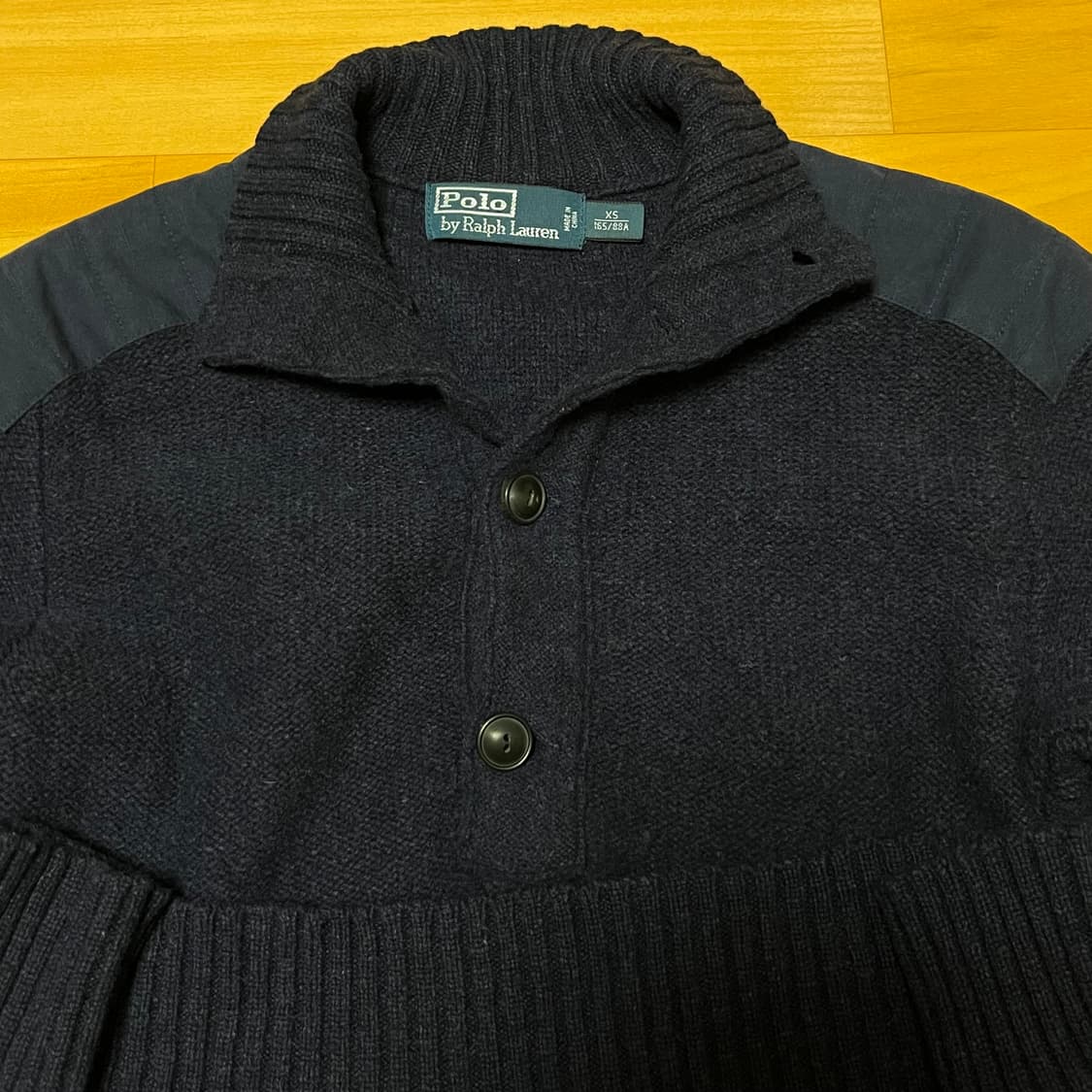 [XS] 폴로 랄프로렌 숄더 패치 버튼업 스웨터 상품이미지3