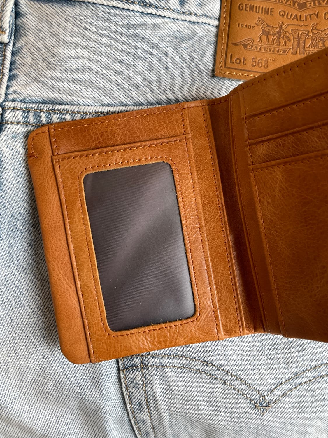 내추럴 크랙 가죽 지갑 상품이미지7