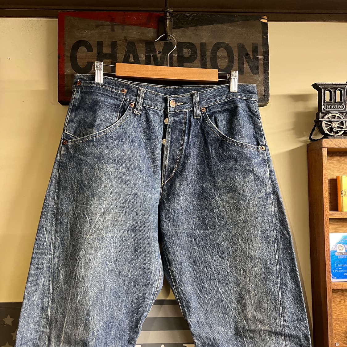 에비수 엔지니어드진 34x32 Size 상품이미지2