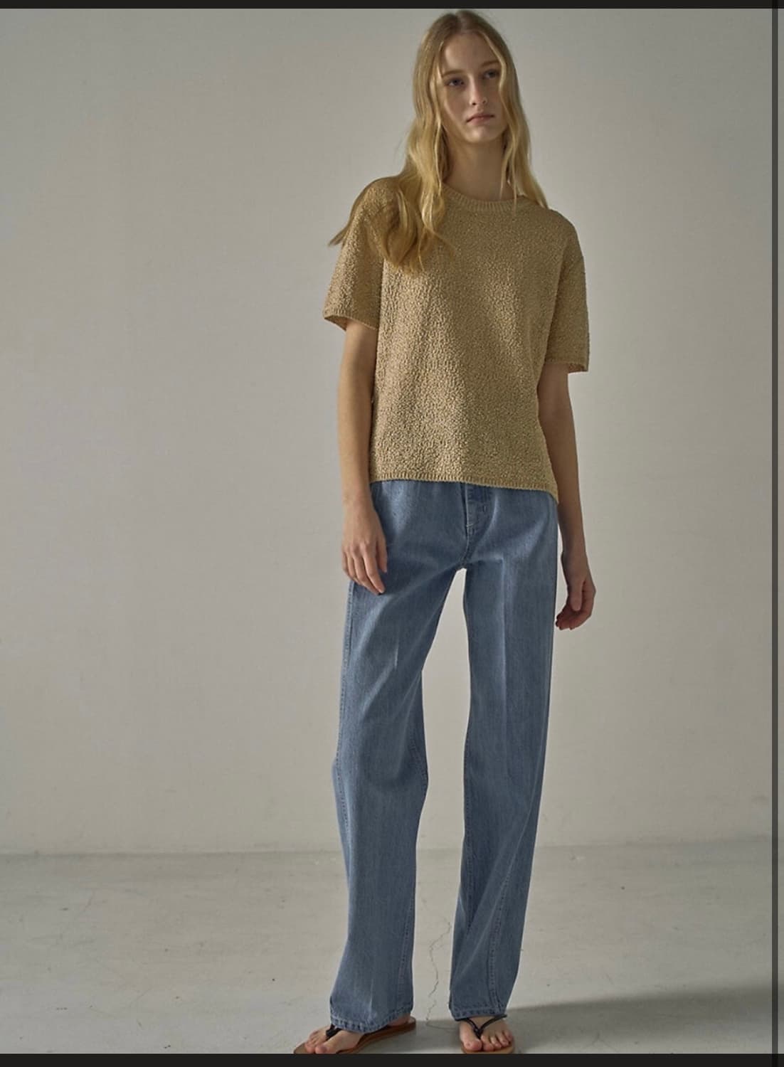 파사드패턴 클래식 데님 빈티지 인디고  상품이미지2