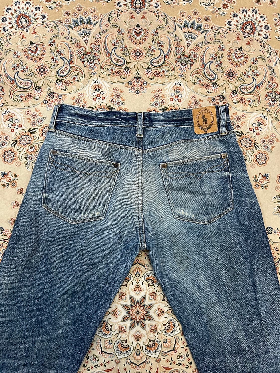 폴로 랄프로렌 디스트레스드 데님 팬츠 바지 상품이미지4