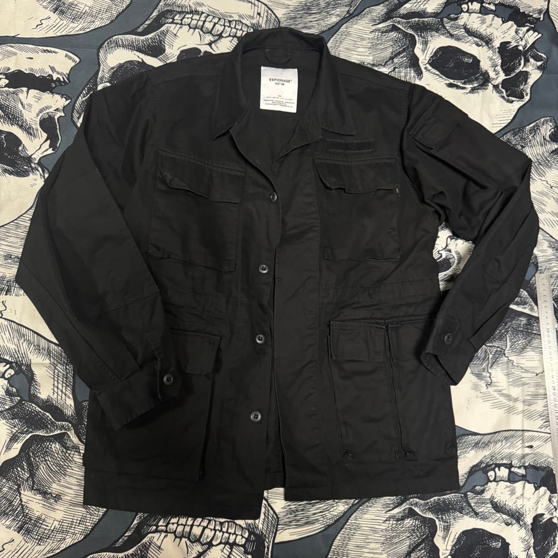 에스피오나지 블랙 야상 자켓 L사이즈  상품이미지3