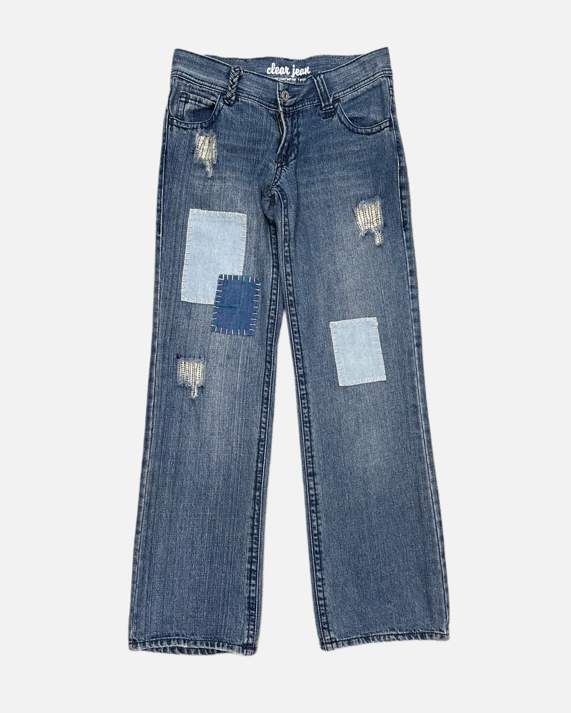 vintage damage patch jean 상품이미지1