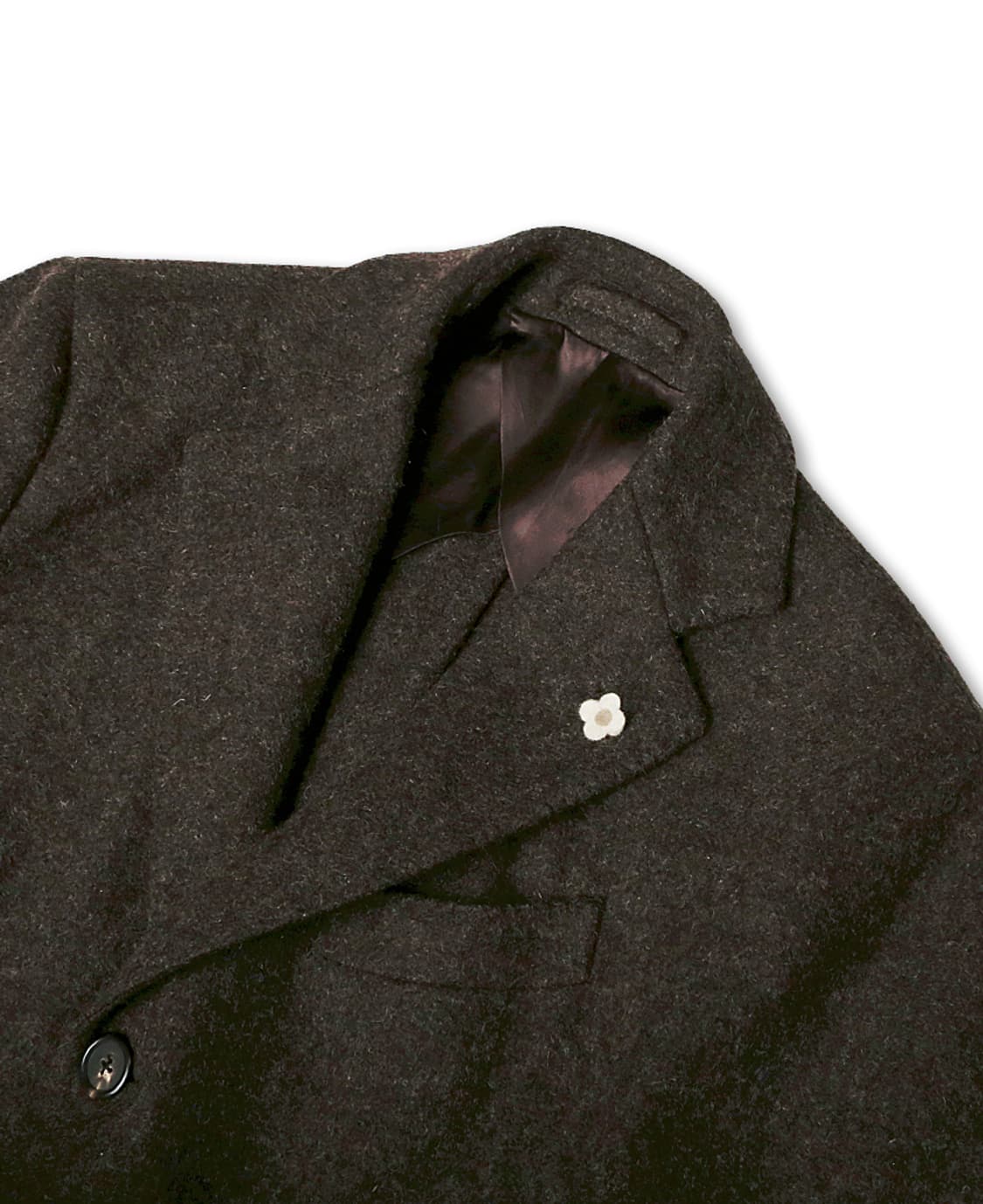 라르디니 [Lardini] 브라운 울 스탠다드 싱글 코트 상품이미지2