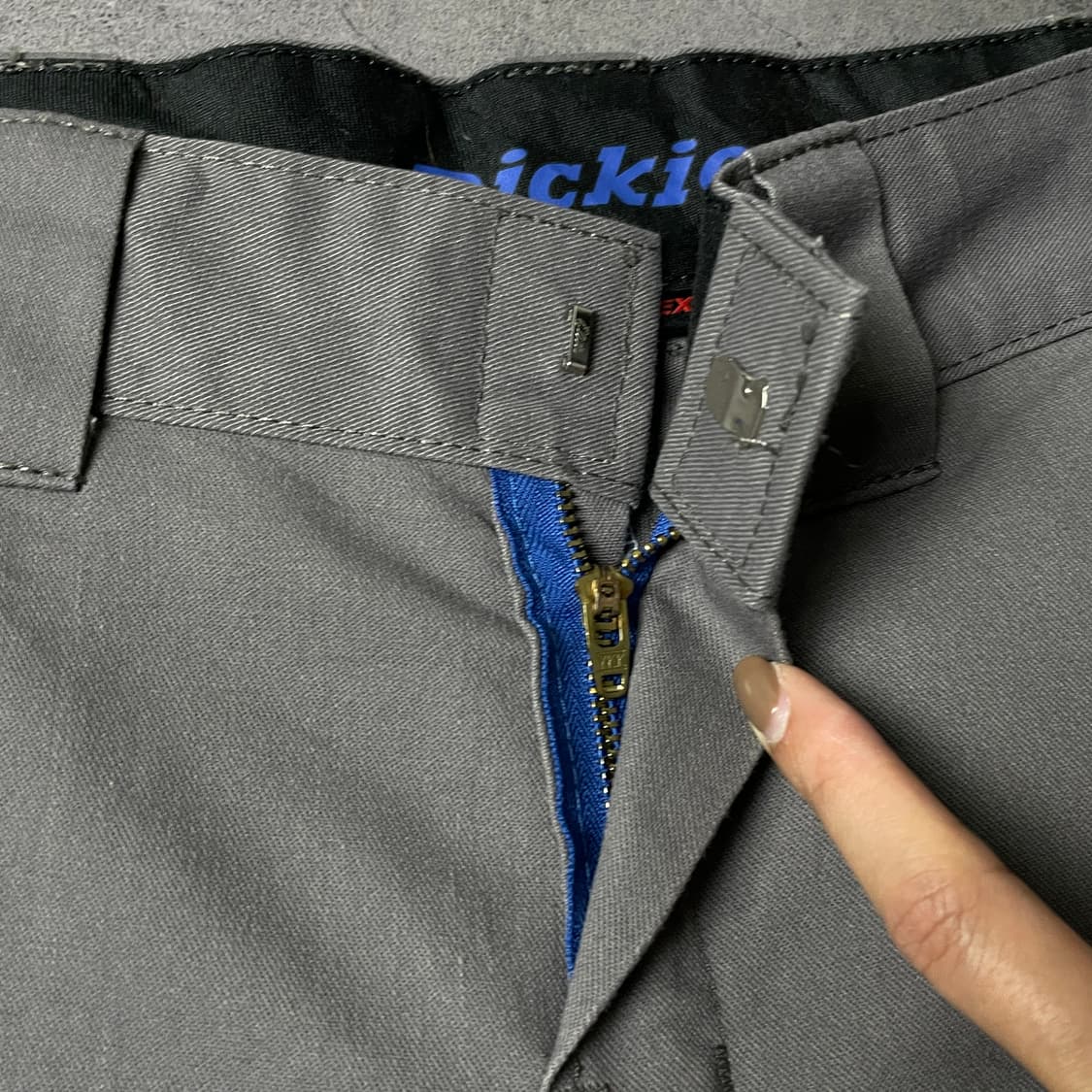 DICKIES 디키즈 FLEX 그레이 워크 팬츠 A00966 상품이미지3