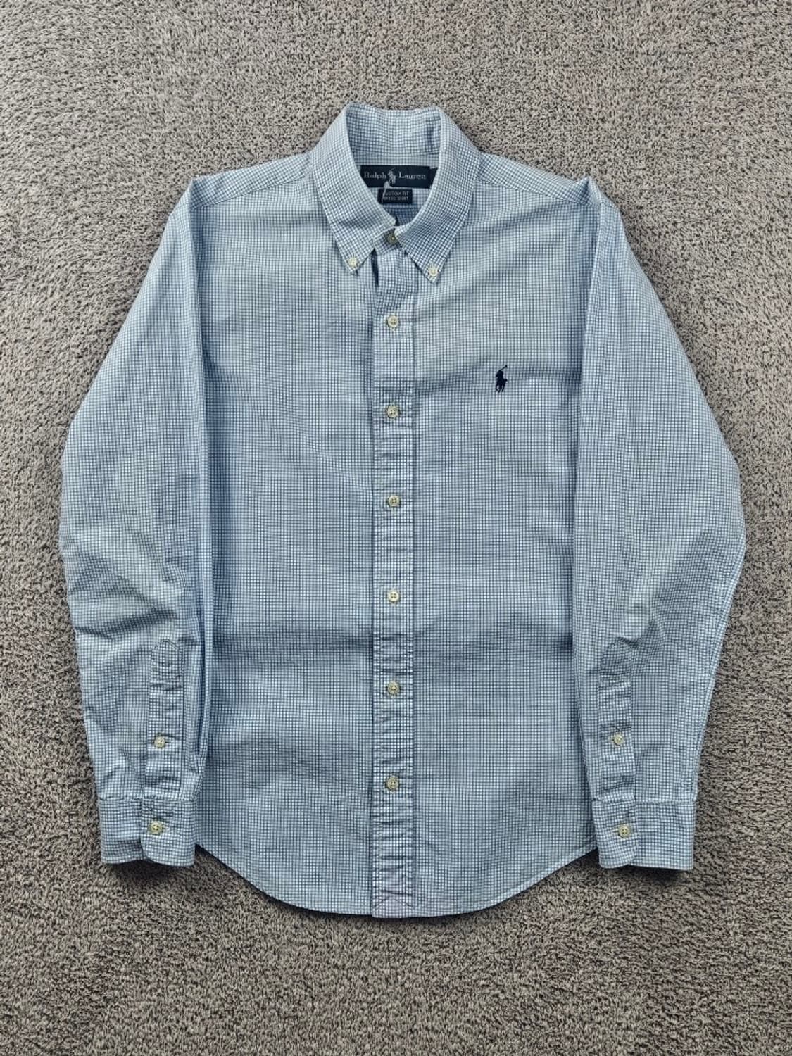 폴로랄프로렌 커스텀핏 깅엄 체크 패턴 셔츠 ( M추정 ) / 11083  상품이미지2